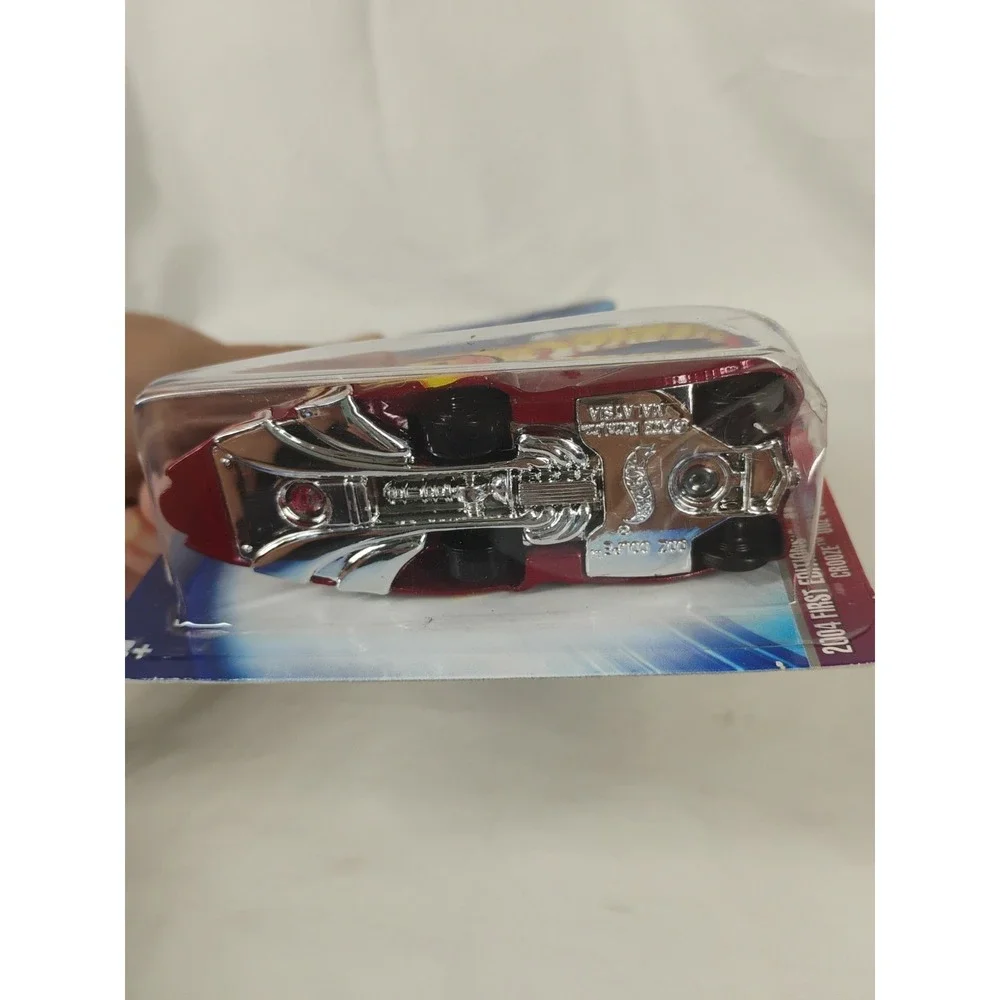 2004 Hot Wheels #44 First Editions 44/100 CROOZE‎ OOZ Coupe Flames New Vintage